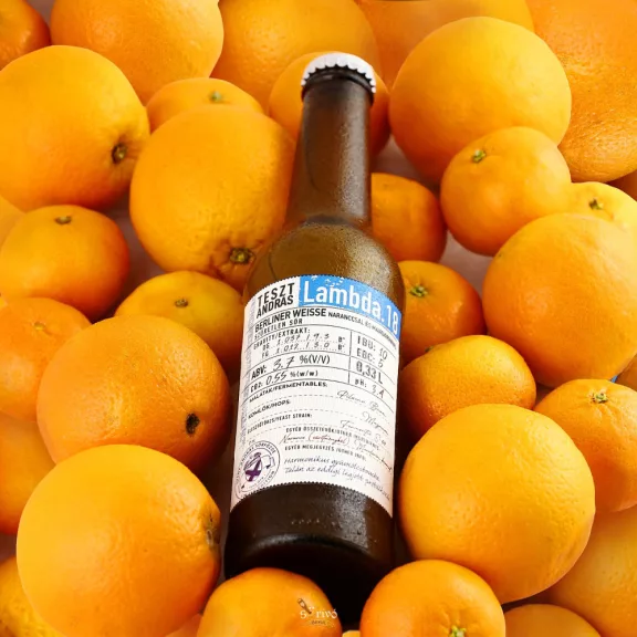 Szent András Teszt András Lambda 18 (narancs mandarin berliner weisse) (0,33L) (3,7 %) Szent András Teszt András Lambda 18 (narancs mandarin berliner weisse) (0,33L) (3,7 %)