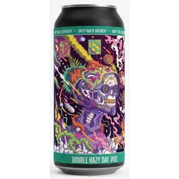   Unity Brewing  Double Hazy Day #02  Dupla IPA  (0,5L) (7,9 %)