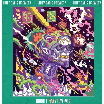   Unity Brewing  Double Hazy Day #02  Dupla IPA  (0,5L) (7,9 %)