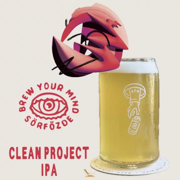 Brew Your Mind Clean Project: IPA (0,44) (6 %) Brew Your Mind Clean Project: IPA (0,44) (6 %)