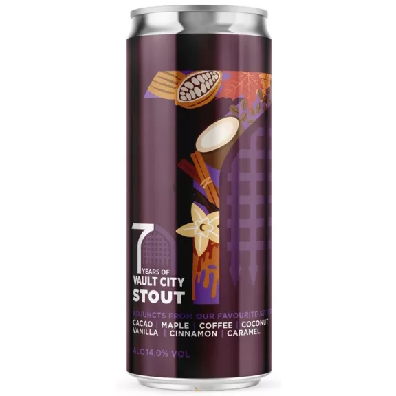 Vault City Vault City 7 Years Stout (0,33) (14%) Vault City Vault City 7 Years Stout (0,33) (14%)