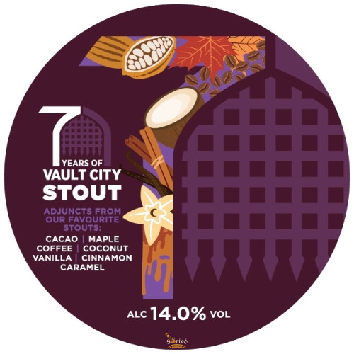 Vault City Vault City 7 Years Stout   (0,33) (14%)
