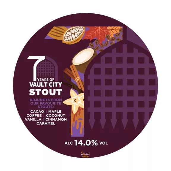 Vault City Vault City 7 Years Stout (0,33) (14%) Vault City Vault City 7 Years Stout (0,33) (14%)
