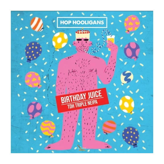 Hop Hooligans Birthday Juice (0,5 L) (10 %) Hop Hooligans Birthday Juice (0,5 L) (10 %)