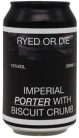 Fraktaal x HopTails x Reketye Ryed or Die Imperial porter  (0,33L) (13 %)