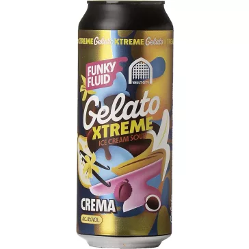   Funky Fluid  /w Vault City -Gelato: Crema  Smoothie Sour  (0,5) (8 %)