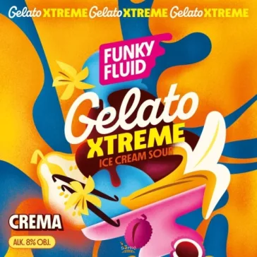   Funky Fluid  /w Vault City -Gelato: Crema  Smoothie Sour  (0,5) (8 %)