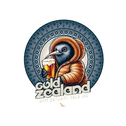 Etyeki Vaskakas kollab  - Cold Zealand- New Zealand Cold IPA (0,33L) (6,8%)