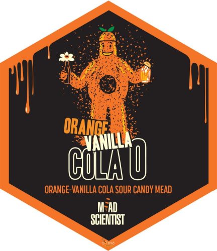 Mad Scientist Orange  Vanilia Cola O (0,33L) (7 %)