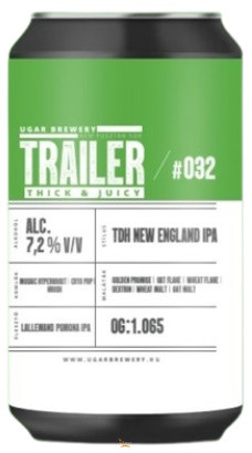Ugar Trailer 32 -  Thick & Juicy  NEIPA  (0,33L) (7,2 %)