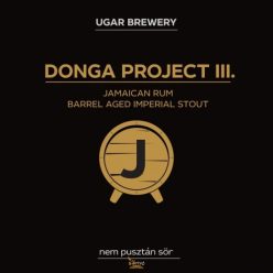   Ugar Donga Project III - Jamaican Rum Barrel Aged Imperial Stout  (0,33L)  (12,5 %)