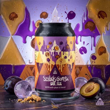 Mead Scientist -  Szilvás Gombóc On Ice  (0,33L) (5 %)