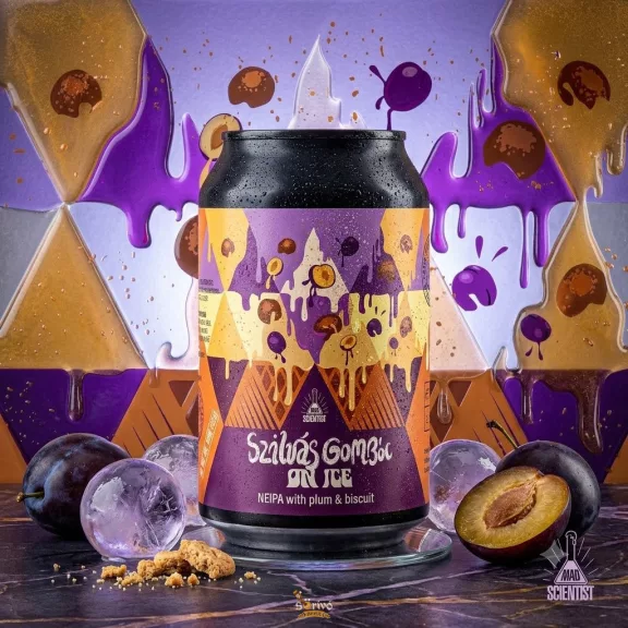 Mead Scientist -  Szilvás Gombóc On Ice  (0,33L) (5 %)