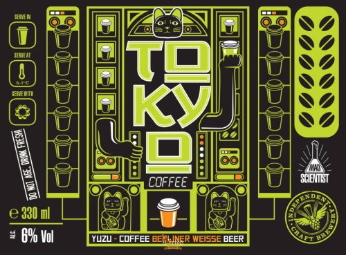 Mad Scientist Tokyo Coffee  (0,33L) (6%)