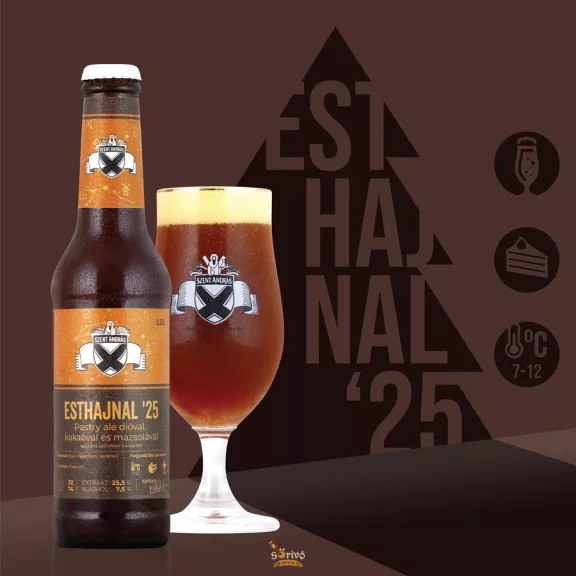 Szent András Esthajnal '25 (0,33L) (7%) Szent András Esthajnal '25 (0,33L) (7%)