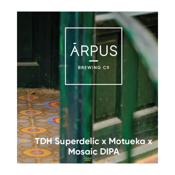 Ārpus Brewing Co. - TDH Superdelic x Motueka x Mosaic DIPA   (0,44) (8 %)