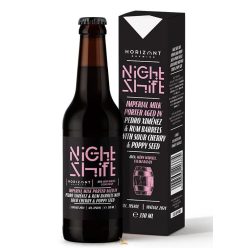   Night Shift Vintage 2024 / Imperial Milk Porter Pedro Ximénez & rum hordóban érlelve meggyel és mákkal  (0,33L) (11%)