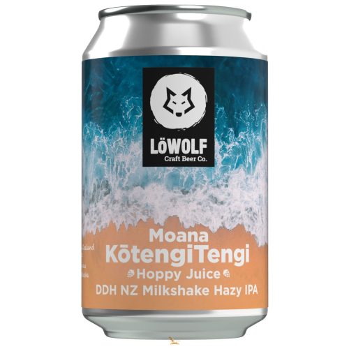 LöWOLF - Hoppy Juice  MOANA KötengiTengi  - Hazy IPA  (0,33L) (5.4 %)