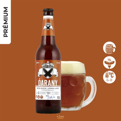 Szent András Óarany (bécsi ászok)  (0,5L) (4,9%)