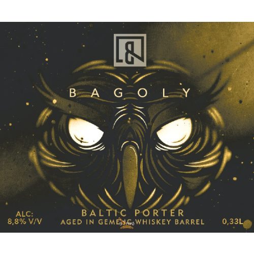 Balkezes Bagoly BA - Gemenc Whiskey  (0,33L) (8,8%)