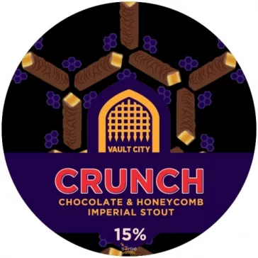   Vault City Crunch, Chocolate & Honeycomb Imperial Stout  (0,33) (15%)