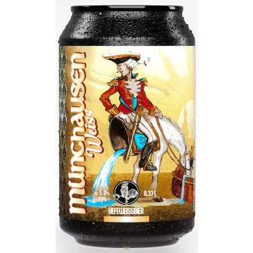   Vaskakas Sörfőzde   Münchausen Weiss búzasör  (0,33L) (5  %)