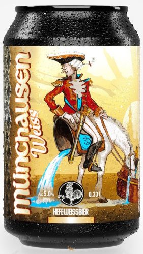 Vaskakas Sörfőzde   Münchausen Weiss búzasör  (0,33L) (5  %)