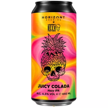   Horizont x Happpy Beer Factory  - Juicy Colada  -  Hazy IPA (0,44L) (6,5 %)