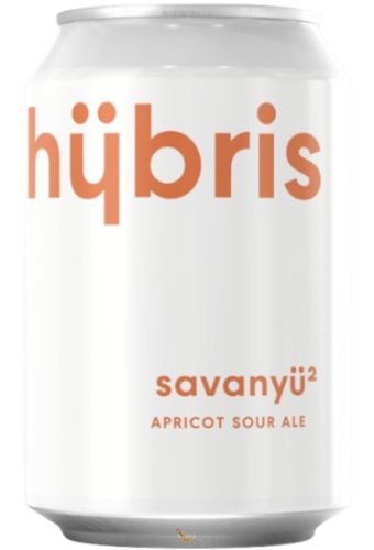 Hübris savanyü2 apricot sour ale  (0,33 ) (5,7 %)