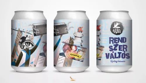 Fehér Nyúl Rendszerváltós búza Sörs   (0,33L) (4,8%)