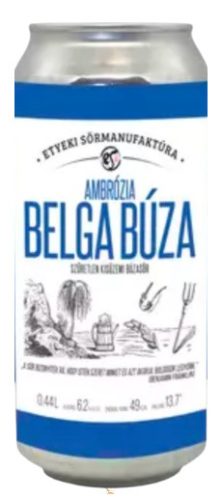 Etyeki  Ambrózia Belga Búza  (0,44L) (6,2%)