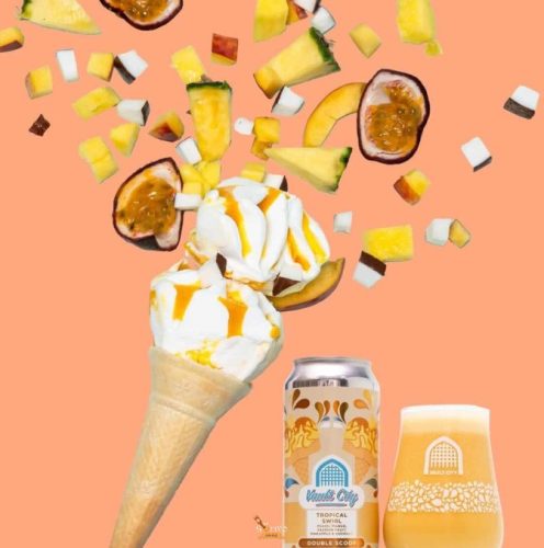 Vault City Tropical Swirl Double Scoop - Fruity Ice Cream Delight    (0,44) (6.3 %)