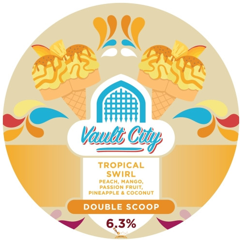 Vault City Tropical Swirl Double Scoop - Fruity Ice Cream Delight    (0,44) (6.3 %)
