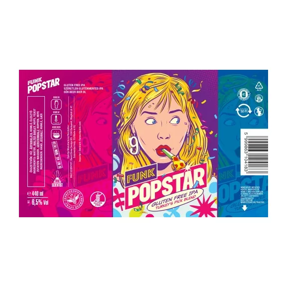 Mad Scientist - Funk Popstar (0,44L) (6%) Mad Scientist - Funk Popstar (0,44L) (6%)