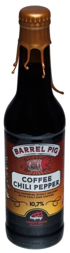 Hoptop -  Barrel Pig Series -  Coffee Chili Pepper  - Imperial Milk Stout   /hordóérlelt/ (0,33L) (10,7 %)