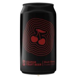 CSUPOR CRAFT BEER  - Black Cherry   stout (0,33L) 5 %)