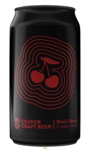 CSUPOR CRAFT BEER  - Black Cherry   stout (0,33L) 5 %)