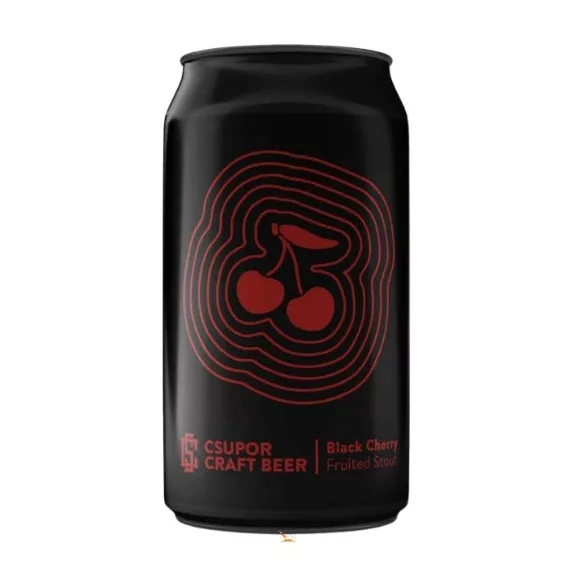 CSUPOR CRAFT BEER - Black Cherry stout (0,33L) 5 %) CSUPOR CRAFT BEER - Black Cherry stout (0,33L) 5 %)