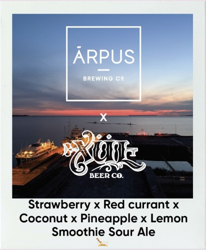 Ārpus Brewing Co. /w Xul Beer -Strawberry x Red Currant x Coconut x Pineapple x Lemon   (0,44) (4,5 %)
