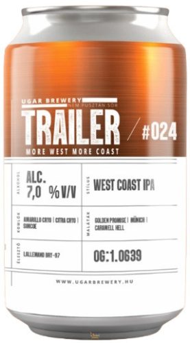 Ugar Trailer 24 -  More West more Coast  (0,33L) (7 %)