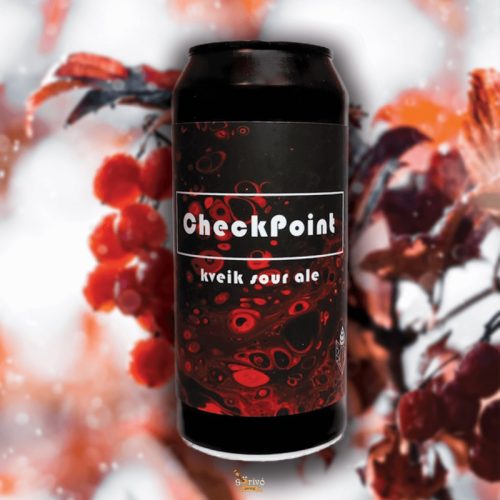 Hoptails - CheckPoint  Kveik Sour Ale  (0,44L) (5 %)