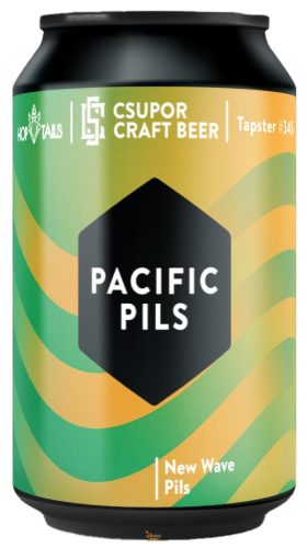 CSUPOR CRAFT BEER  - Pacific Pils   (0,33L) (4,5 %)