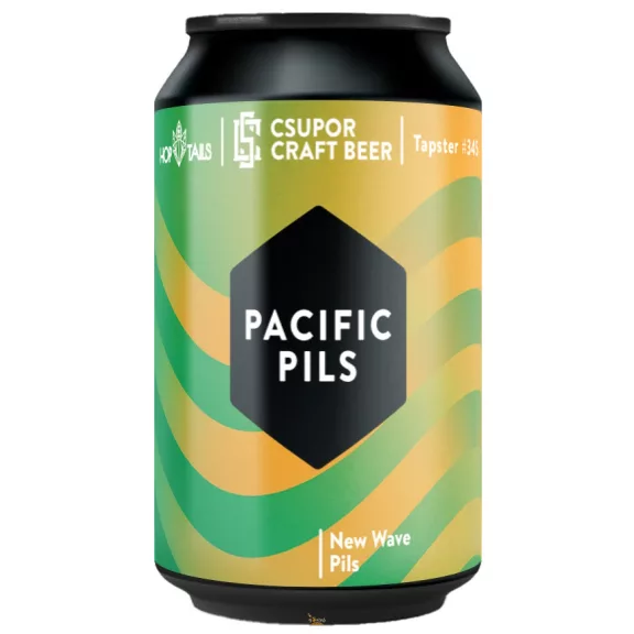 CSUPOR CRAFT BEER - Pacific Pils (0,33L) (4,5 %) CSUPOR CRAFT BEER - Pacific Pils (0,33L) (4,5 %)