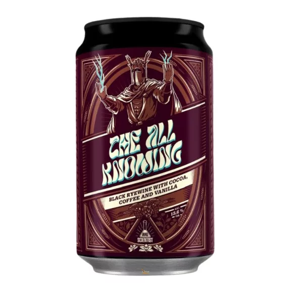 Mad Scientist The All Knowing (0,33L) (13,6%) Mad Scientist The All Knowing (0,33L) (13,6%)