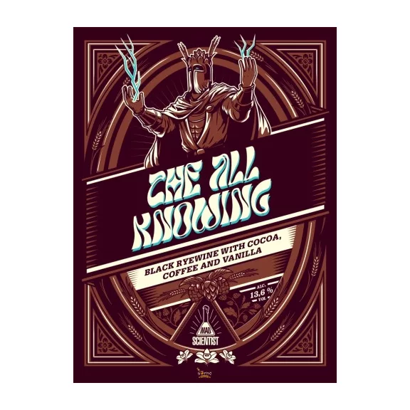 Mad Scientist The All Knowing (0,33L) (13,6%) Mad Scientist The All Knowing (0,33L) (13,6%)