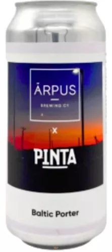 Ārpus Brewing x PINTA Baltic Porter  (0,44) (9 %)