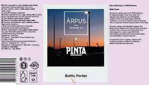 Ārpus Brewing x PINTA Baltic Porter  (0,44) (9 %)