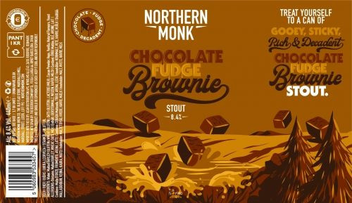 Northern Monk Chocolate Fudge Brownie Dessert Stout   (0,44) (8,4%)