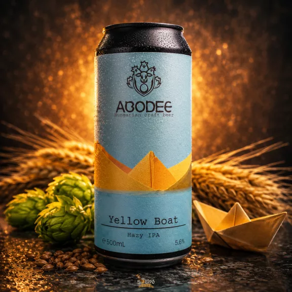 Abodee - Yellow Boat - Hazy IPA (0,5 L) (5,7 %) 