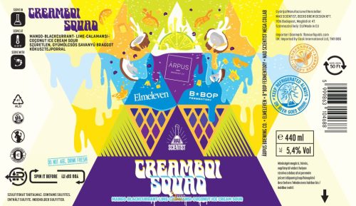 Mad Scientist Creamboi Squad Ice Cream Smoothie Sour   (0,44) (5,4%)